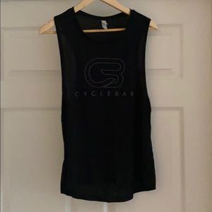Black Cyclebar muscle tank